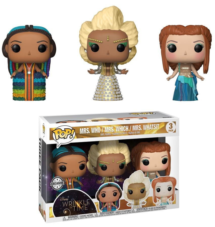 A Wrinkle in Time - Mrs Who, Mrs Which & Mrs Whatsit (Pop! Vinyl)
