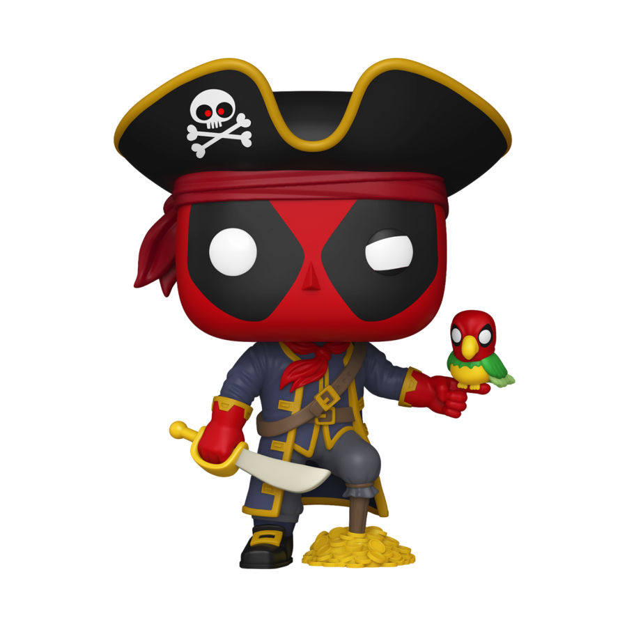 Deadpool: Literary Classics - Deadpool As Long John Silver (Pop! Vinyl)