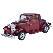 Timeless Legends - 1:24 Scale 1932 Ford Coupe Red (Model Car)