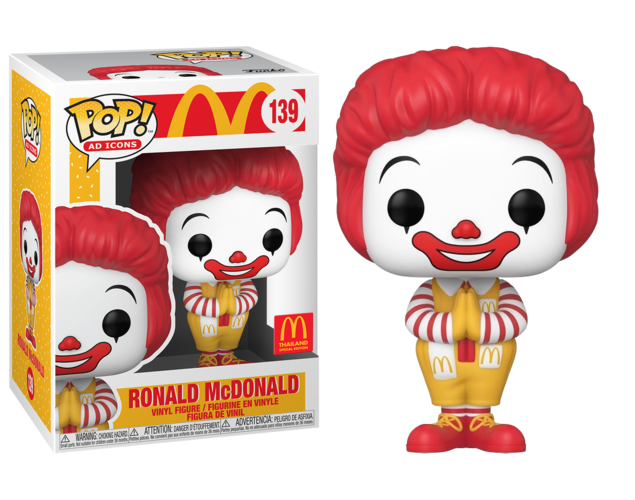 McDonalds - Ronald McDonald Thailand Special Edition (Pop! Vinyl)