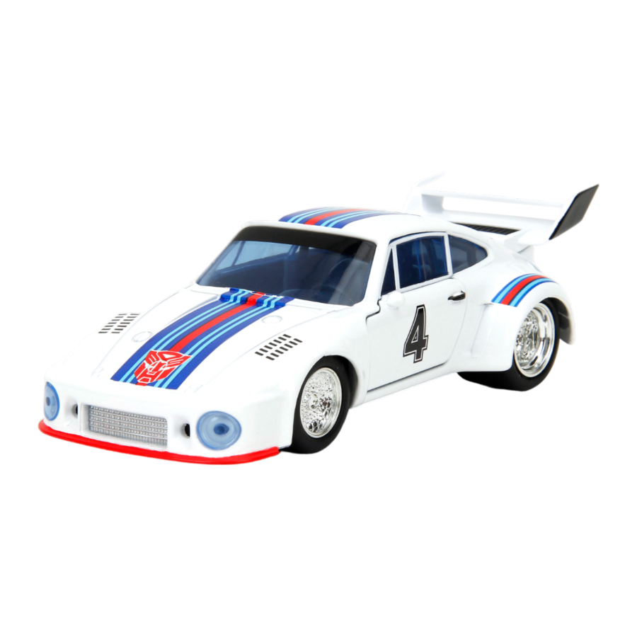 Transformers - G1 Jazz 1976 Porsche 935 1:32 Scale Diecast Vehicle (Model Car)