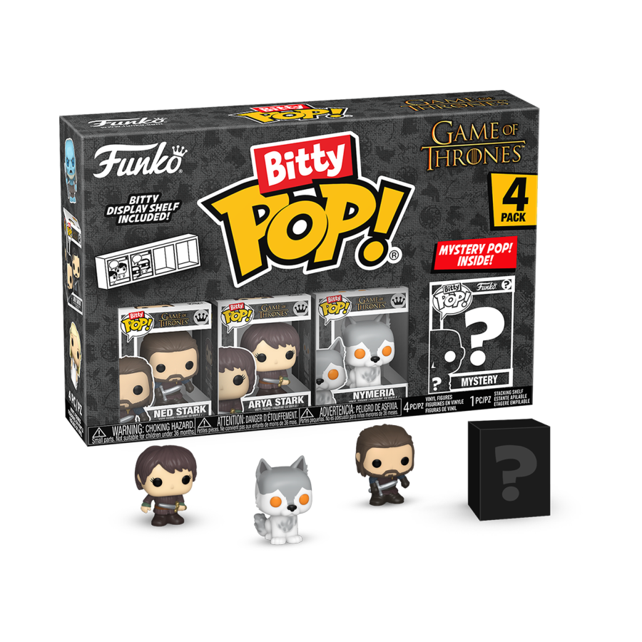 Game of Thrones - Ned Stark Bitty 4-Pack (Pop! Vinyl)