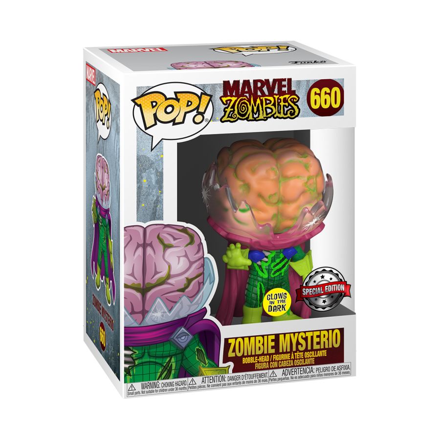 Marvel Zombies - Mysterio Glow (Pop! Vinyl)