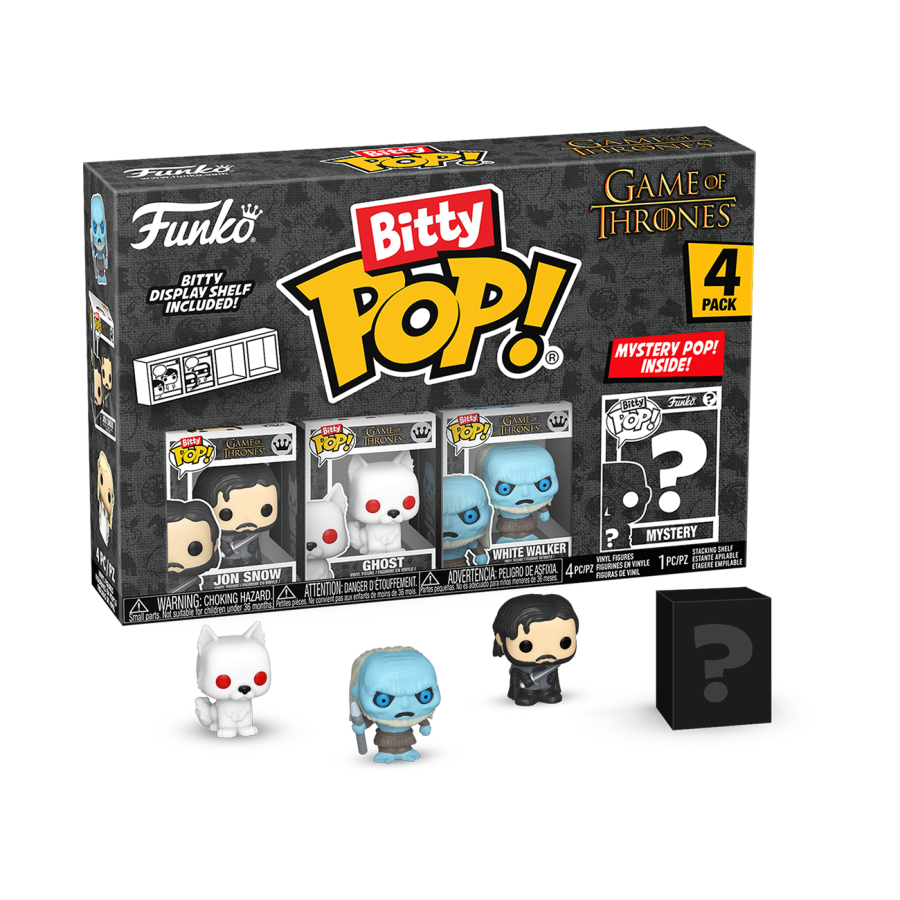 Game of Thrones - Jon Snow Bitty 4-Pack (Pop! Vinyl)