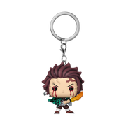 Demon Slayer - Tanjiro Kamado Sun Breathing Keychain (Pop! Vinyl)