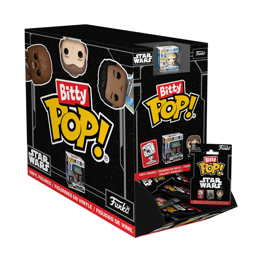 Star Wars - Series 2 Bitty Pop! Blind Bag Assortment Display Of 32 (Pop! Vinyl)