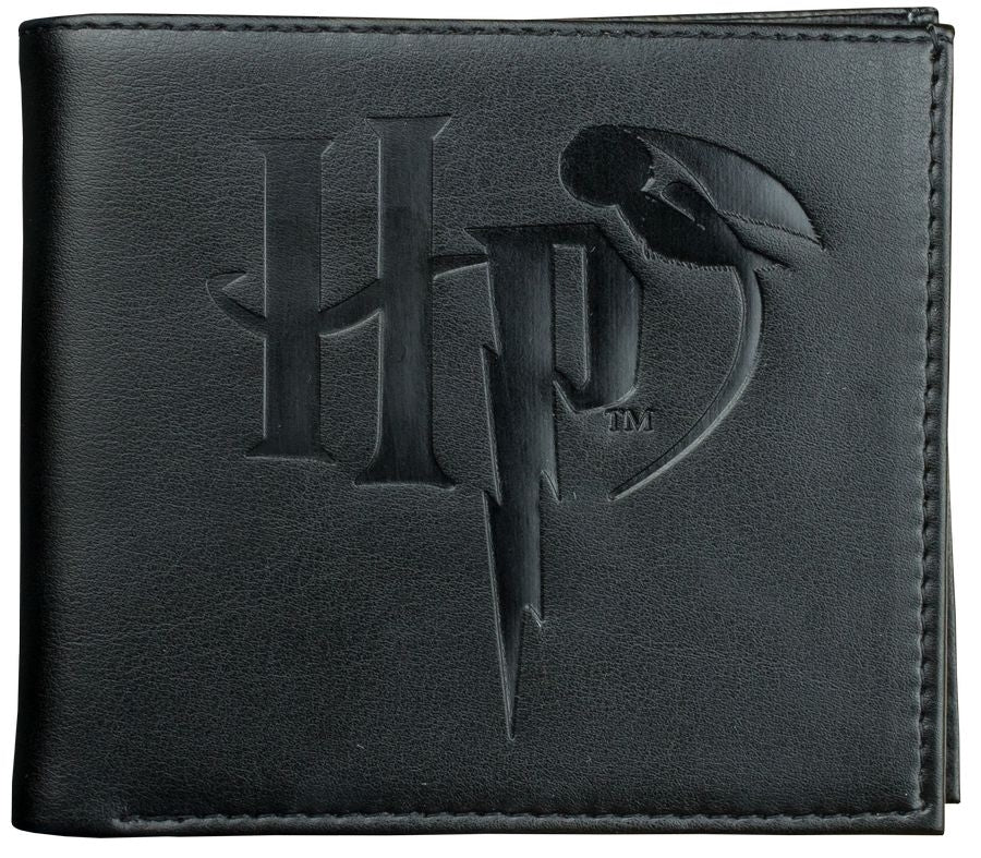 Harry Potter - Logo Embossed Black (Wallet)