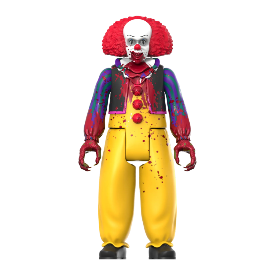 It (1990) - Bloody Pennywise 3.75" ReAction (Action Figure)