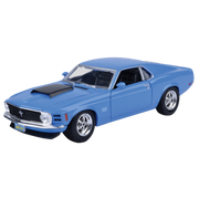 Timeless Legends - 1:24 Scale 1970 Ford Mustang Boss 429 Blue (Model Car)
