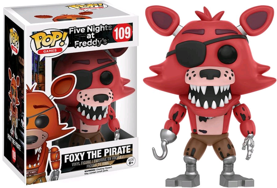 Five Nights at Freddys - Foxy the Pirate (Pop! Vinyl)