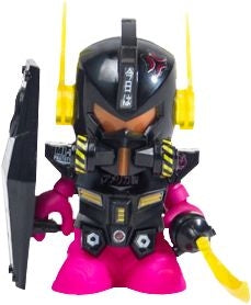 Kidrobot - Bot Mini Dam Gun 3" Black Edition (Action Figure)