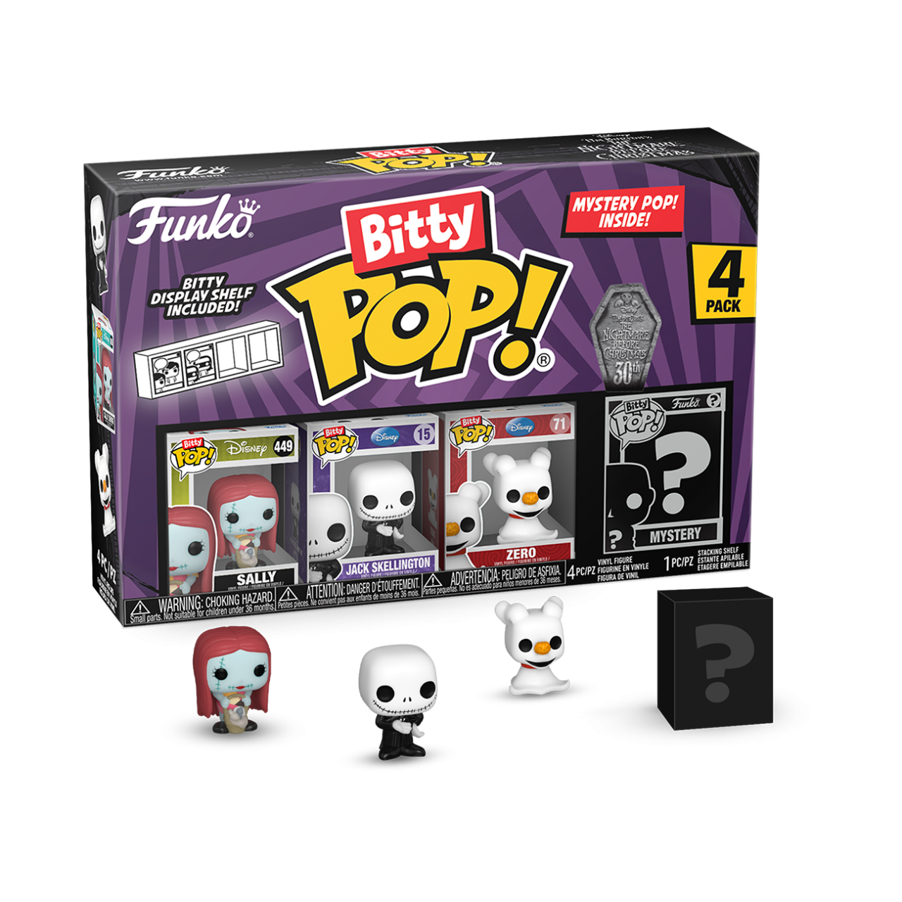 The Nightmare Before Christmas - Sally Bitty 4-Pack (Pop! Vinyl)