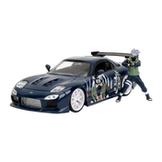 Naruto - Kakashi With 1993 Mazda RX-7 V2 1:24 Scale Diecast (Model Car)