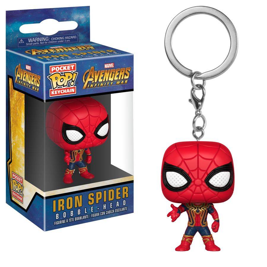 Avengers 3: Infinity War - Iron Spider Keychain (Pop! Vinyl)