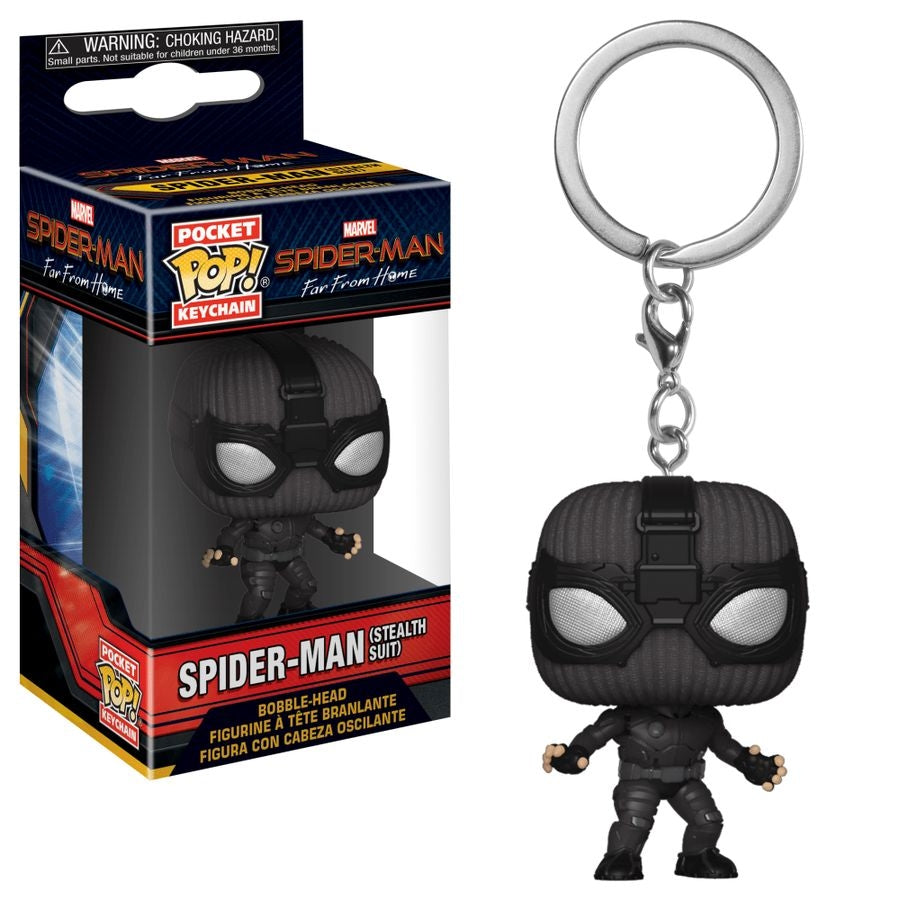 Spider-Man: Far From Home - Stealth Suit Pocket Keychain (Pop! Vinyl)