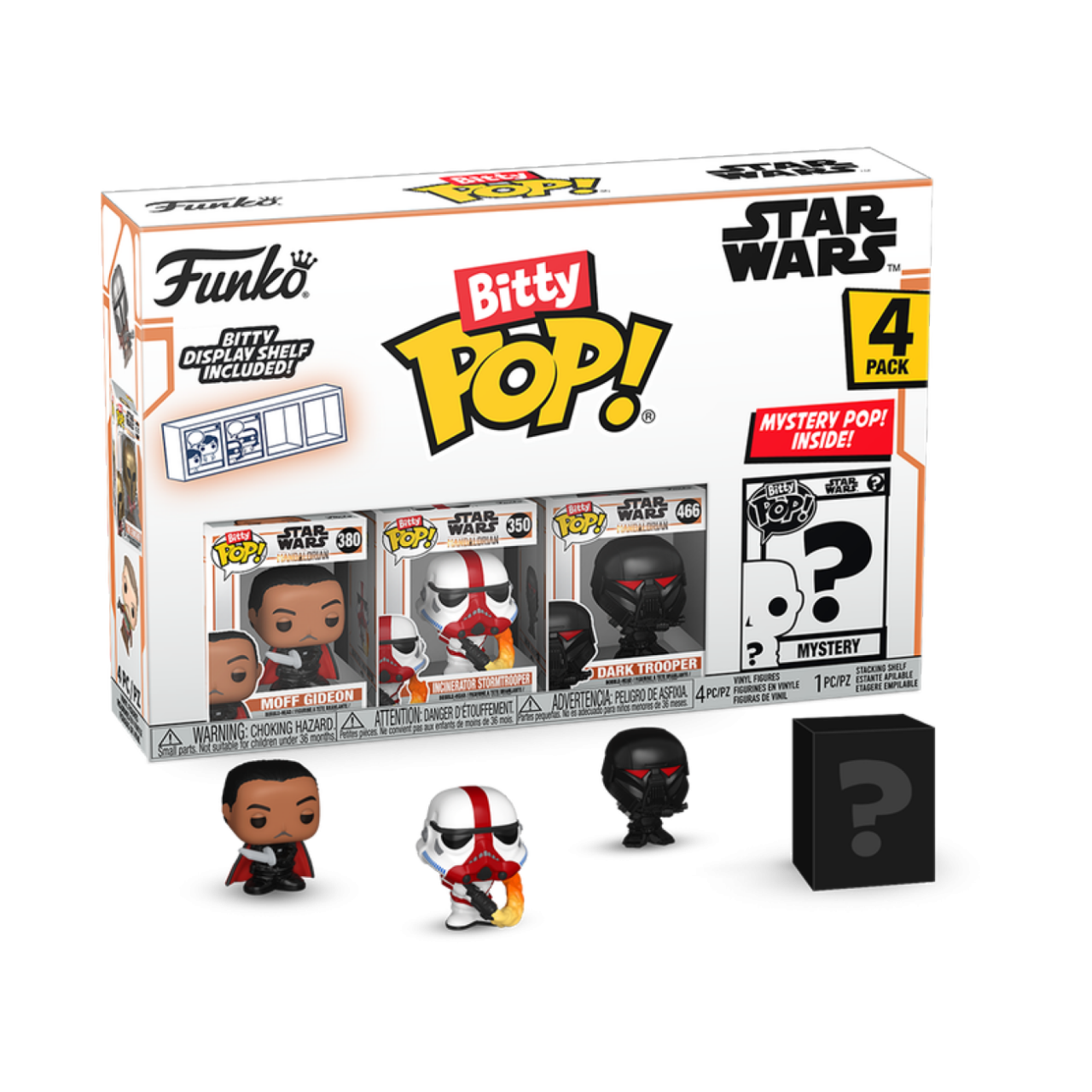 Star Wars: Mandalorian - MoffGideon 4-Pack (Pop! Vinyl)