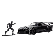 Marvel Comics - 1995 Mazda RX7 With Black Panther 1:32 Scale Diecast (Model Vehicle)