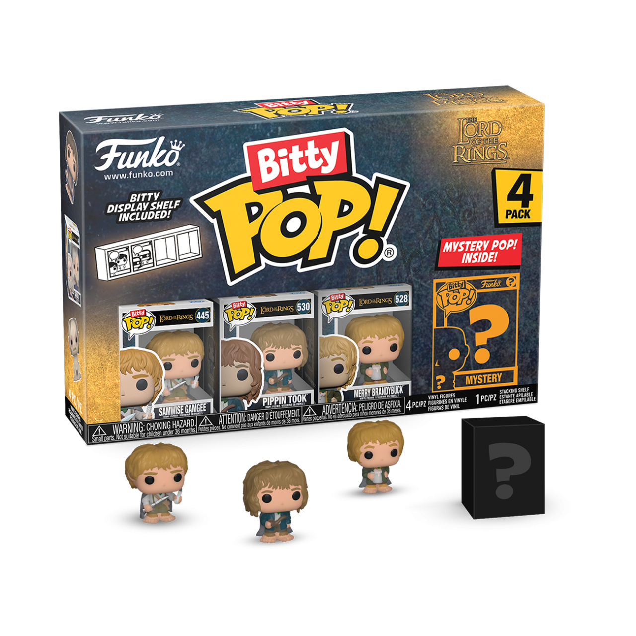 Lord Of The Rings - Samwise Bitty 4-Pack (Pop! Vinyl)