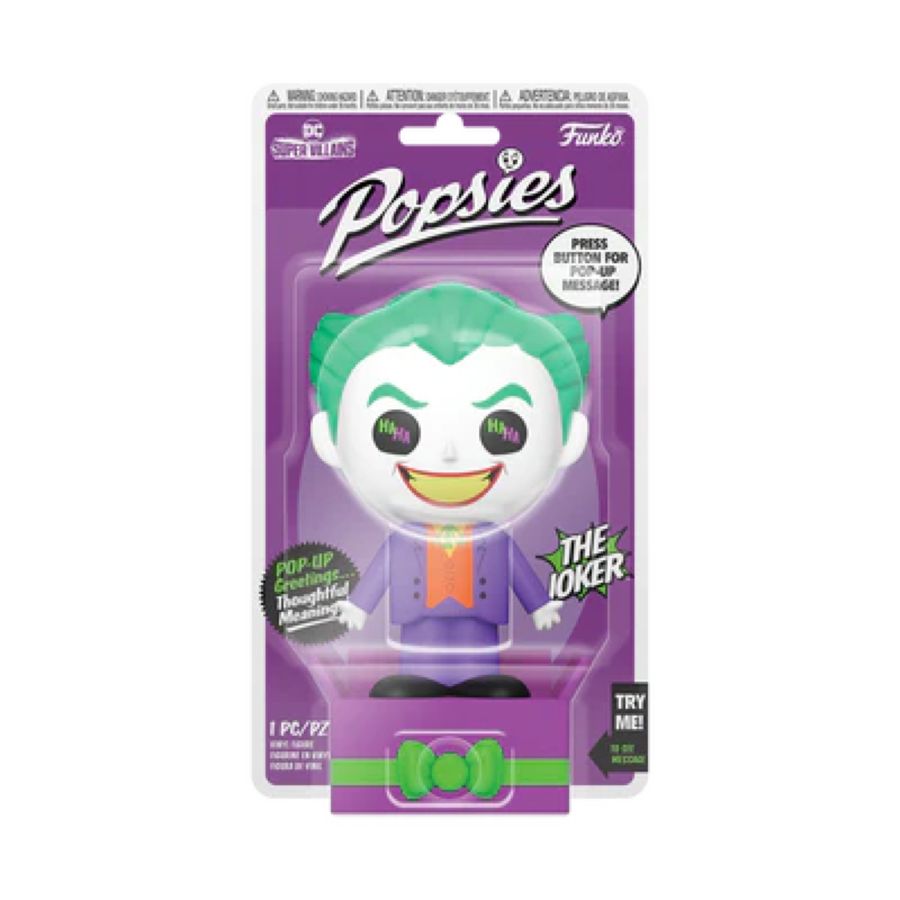 DC Super Villains - Joker (Popsies)