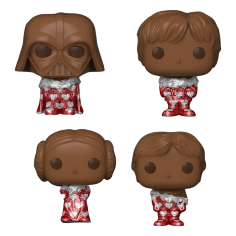 Star Wars: Valentines 2024 - Pocket Pop Heart Box 4-Pack (Pop! Vinyl)