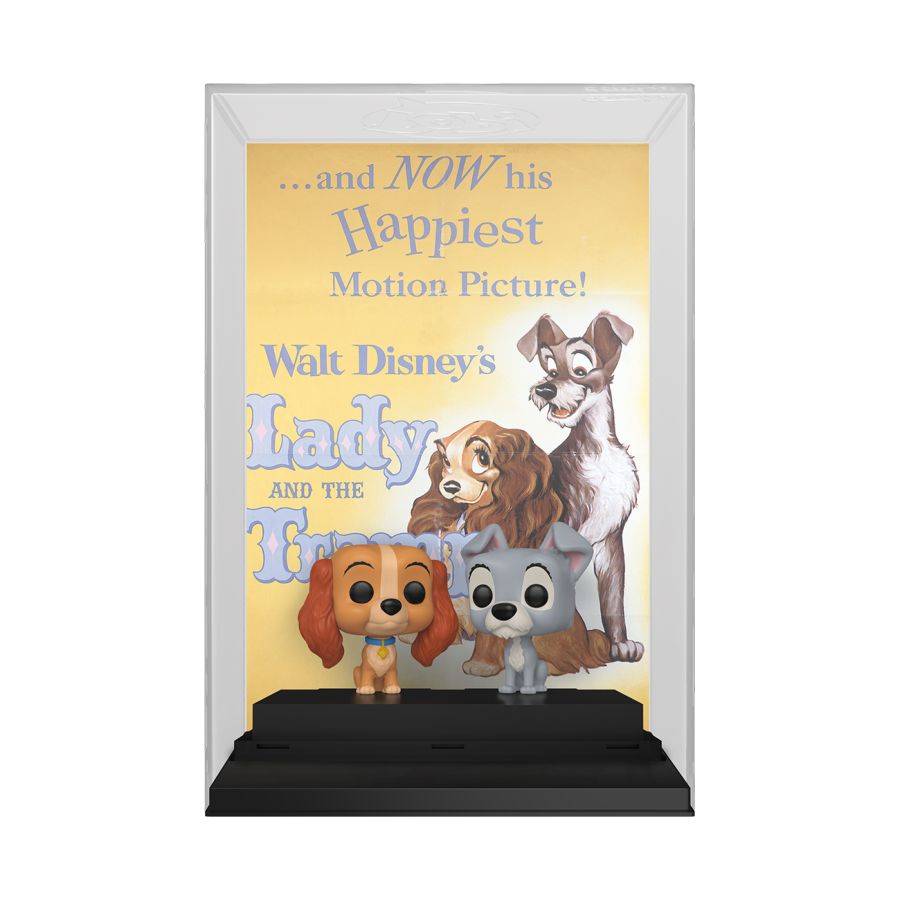 Disney: D100 - Lady And The Tramp Movie Poster (Pop! Vinyl)