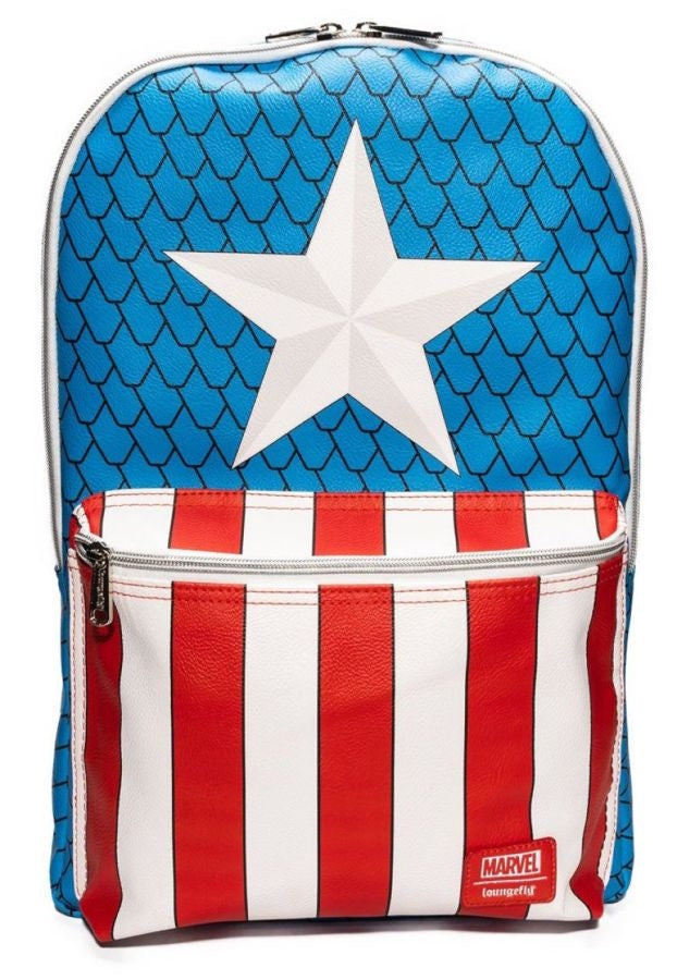 Captain America - Costume Mini Backpack With Pin (Backpack)