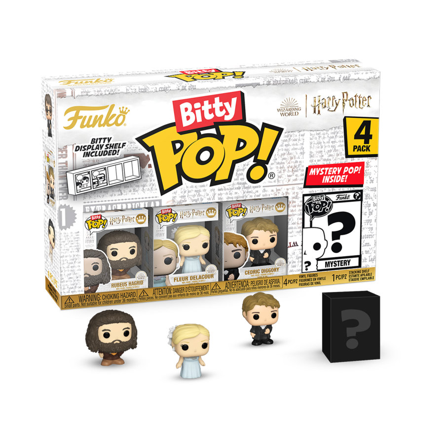 Harry Potter: Goblet Of Fire - Hagrid Bitty 4-Pack (Pop! Vinyl)