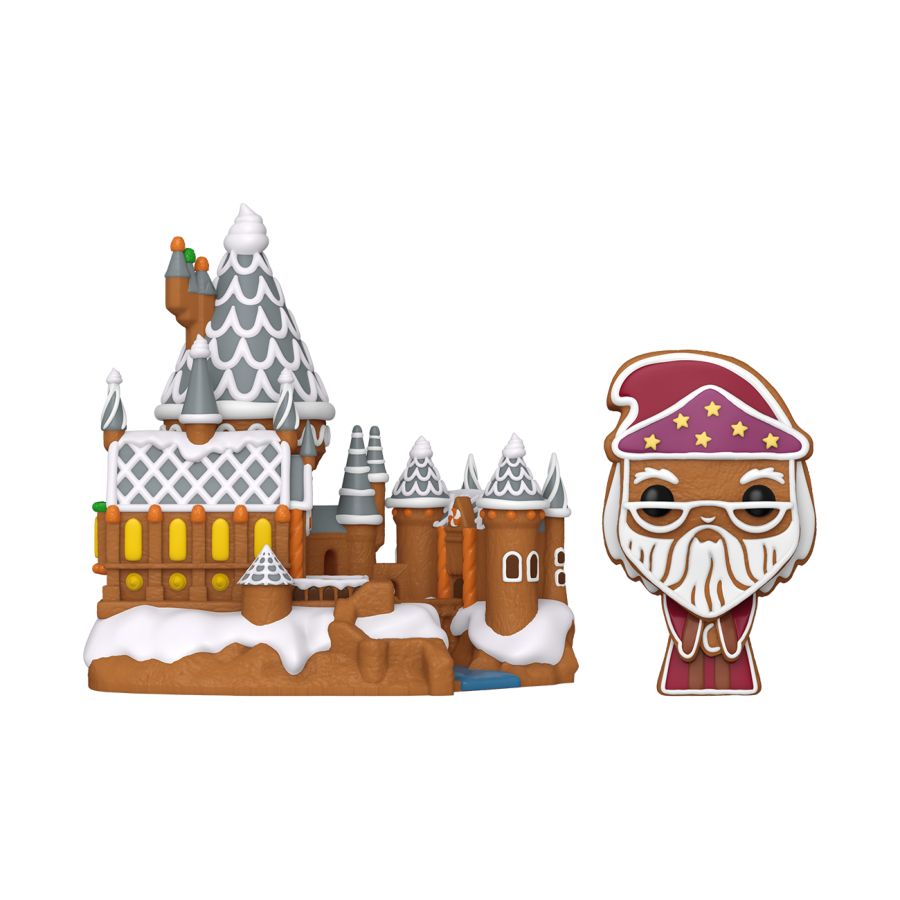 Harry Potter - Albus Dumbledore With Hogwarts Gingerbread Pop Town (Pop! Vinyl)