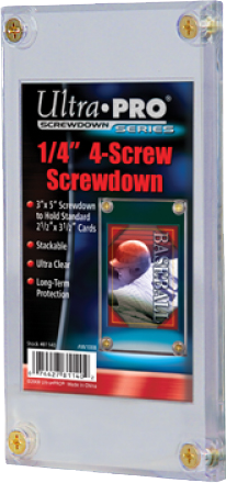 Ultra Pro - 1/4" Thick Screwdown Card Protector