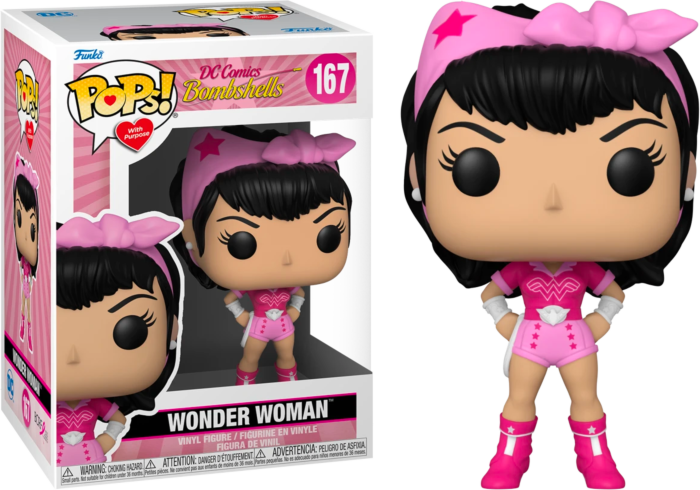 DC Bombshells - Wonder Woman Breast Cancer Awareness (Pop! Vinyl)