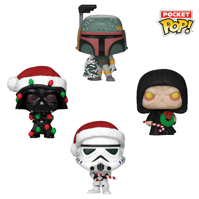 Star Wars - Holiday Tree Box Pocket 4-Pack (Pop! Vinyl)