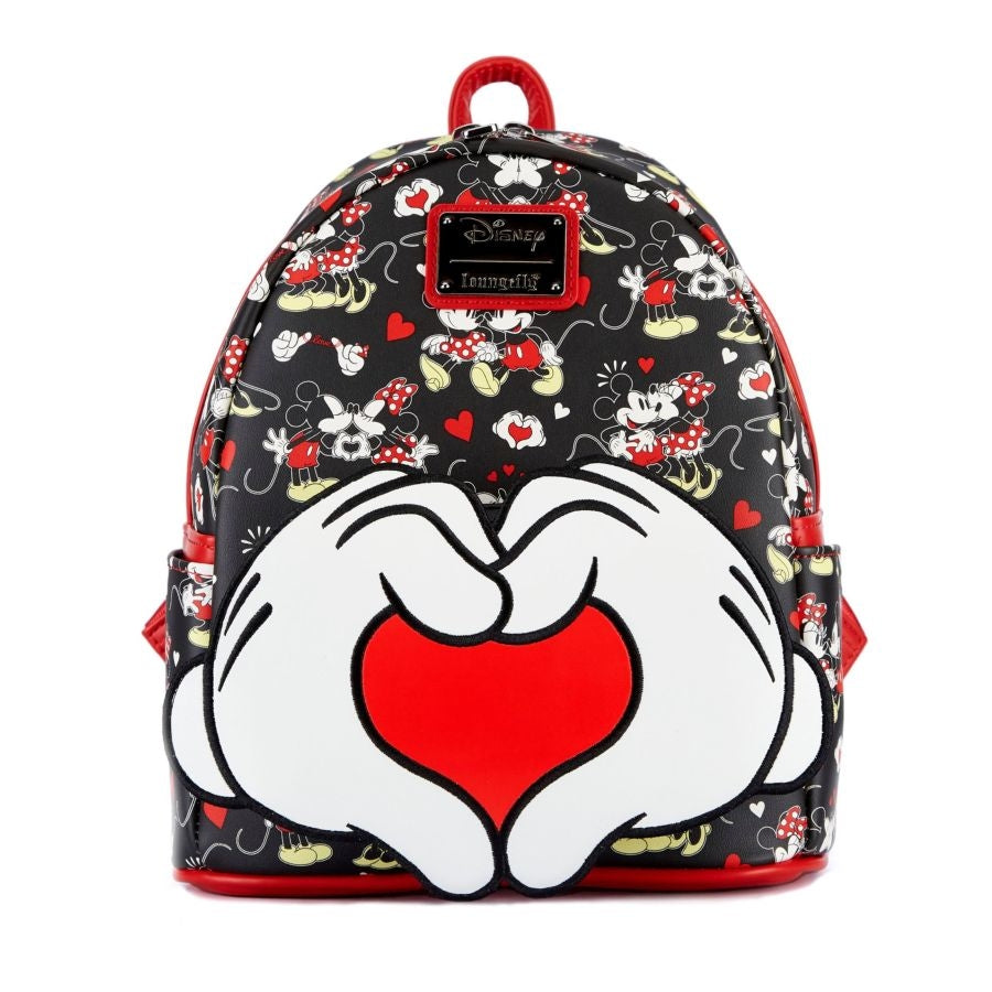 Mickey Mouse - Mickey And Minnie Heart Hands Mini (Backpack)