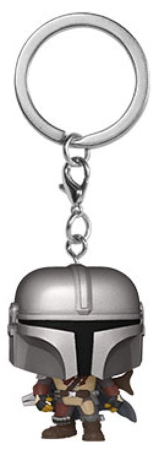 Star Wars: The Mandalorian - Mandalorian Pocket Keychain (Pop! Vinyl)