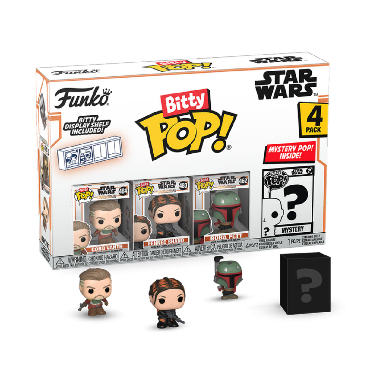 Star Wars: Mandalorian - Marshal 4-Pack (Pop! Vinyl)