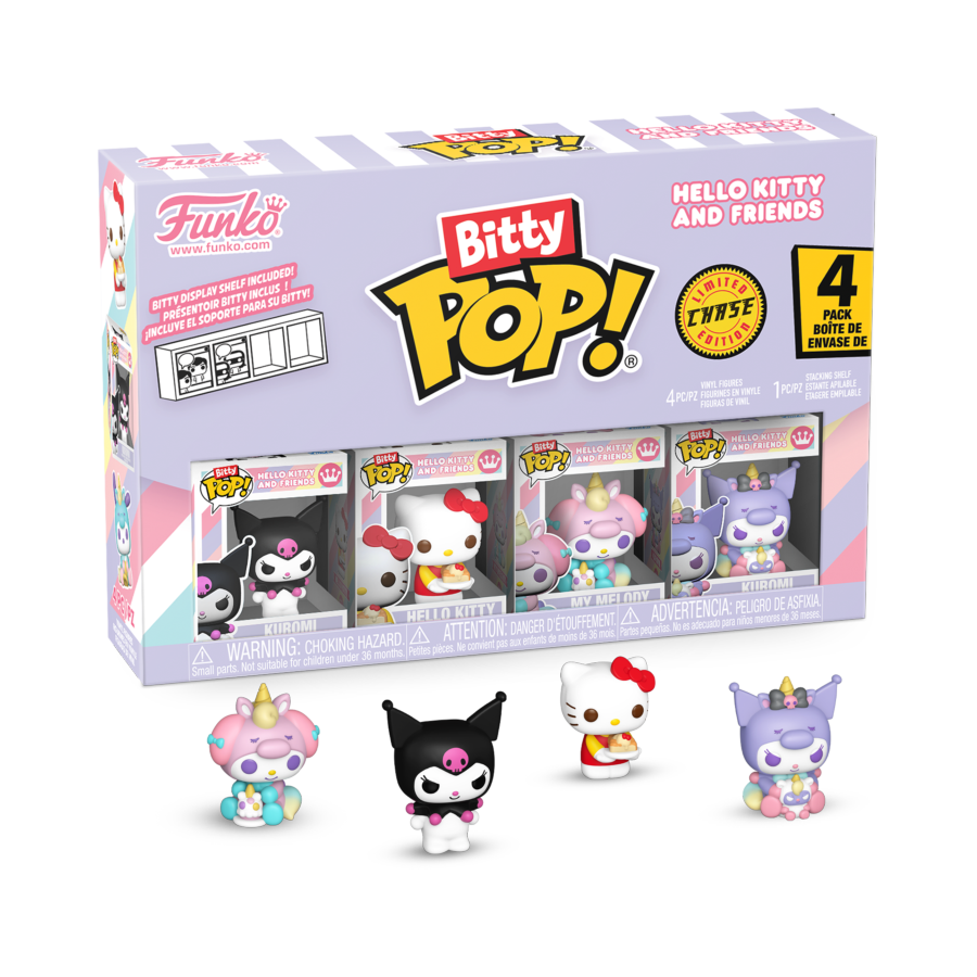 Sanrio - Kuromi Bitty 4-Pack (Pop! Vinyl)