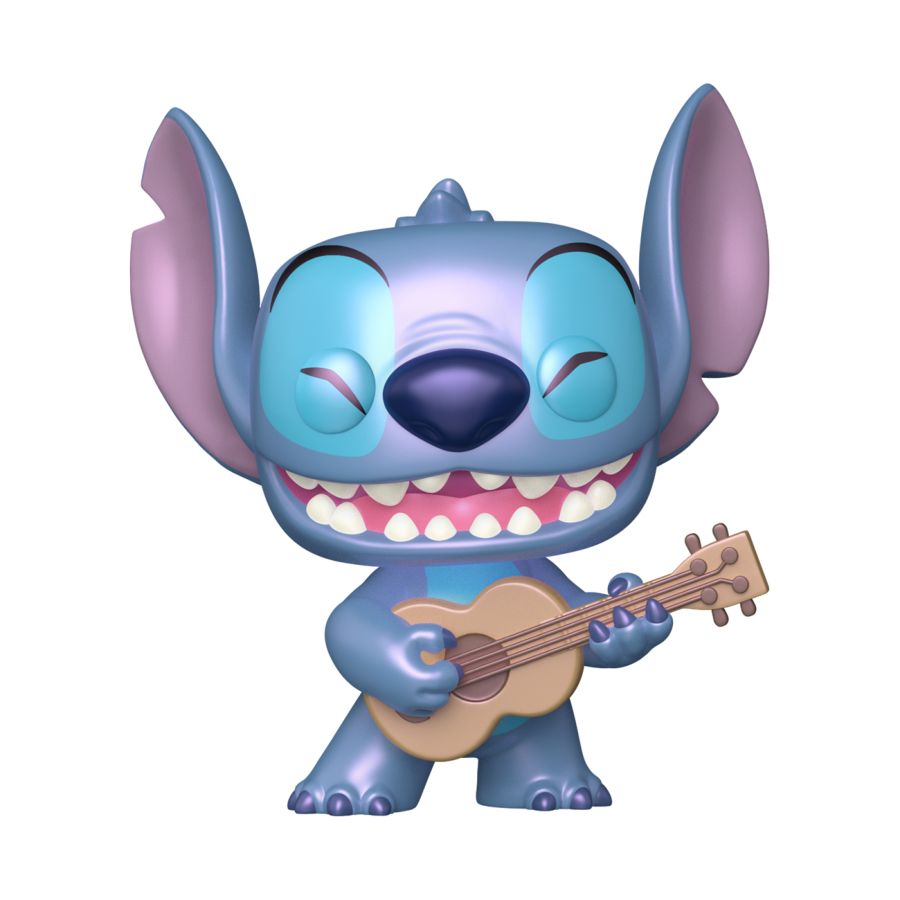 Lilo And Stitch - Stitch With Ukelele Pearlescent (Pop! Vinyl)