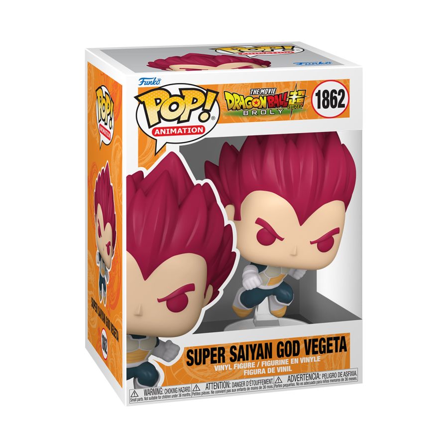 Dragon Ball Super: Broly - Super Saiyan God Vegeta (Pop! Vinyl)