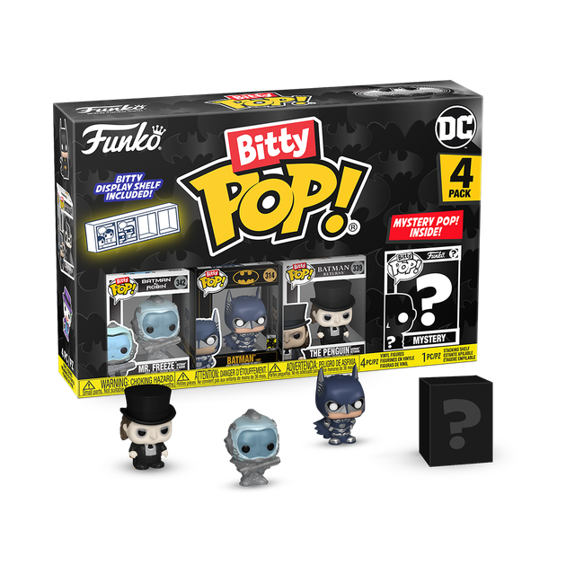 Batman: 85th Anniversary - Mr. Freeze Bitty 4-Pack (Pop! Vinyl)