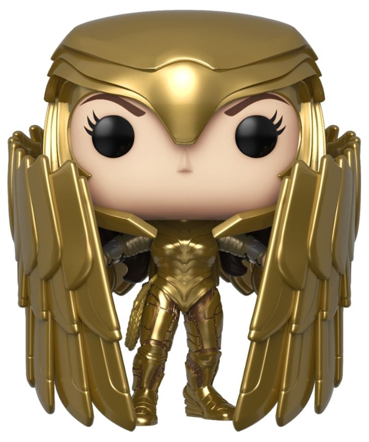 Wonder Woman: 1984 - Wonder Woman Gold Shield Pose (Pop! Vinyl)