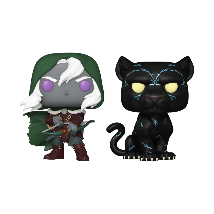 Dungeons And Dragons - Drizzt Do'urden And Guenhwyvar 2-Pack (Pop! Vinyl)