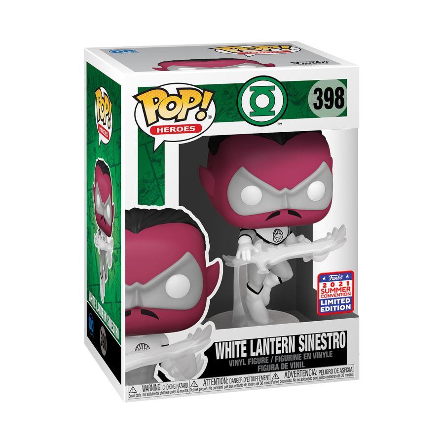 Green Lantern - White Lantern Sinestro SDCC 2021 (Pop! Vinyl)
