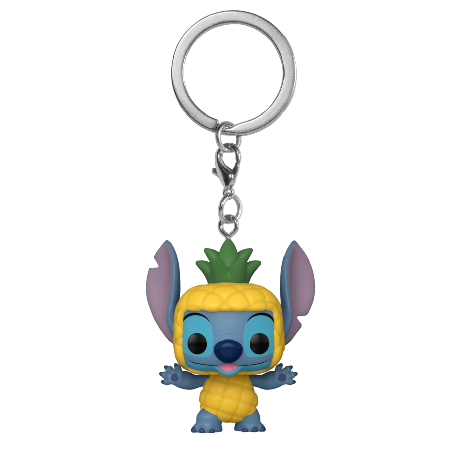 Lilo And Stitch - Stitch As Pineapple Keychain (Pop! Vinyl)