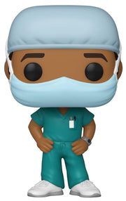 Pop! Heroes - Front Line Worker Male #2 Green (Pop! Vinyl)