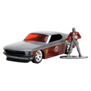 Marvel Comics - 1969 Ford Mustang Fastback 1:32 Scale With Star Lord Figure (Model Vehicle)