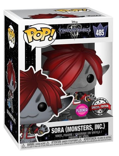 Kingdom Hearts III - Sora Monsters Inc Flocked (Pop! Vinyl)