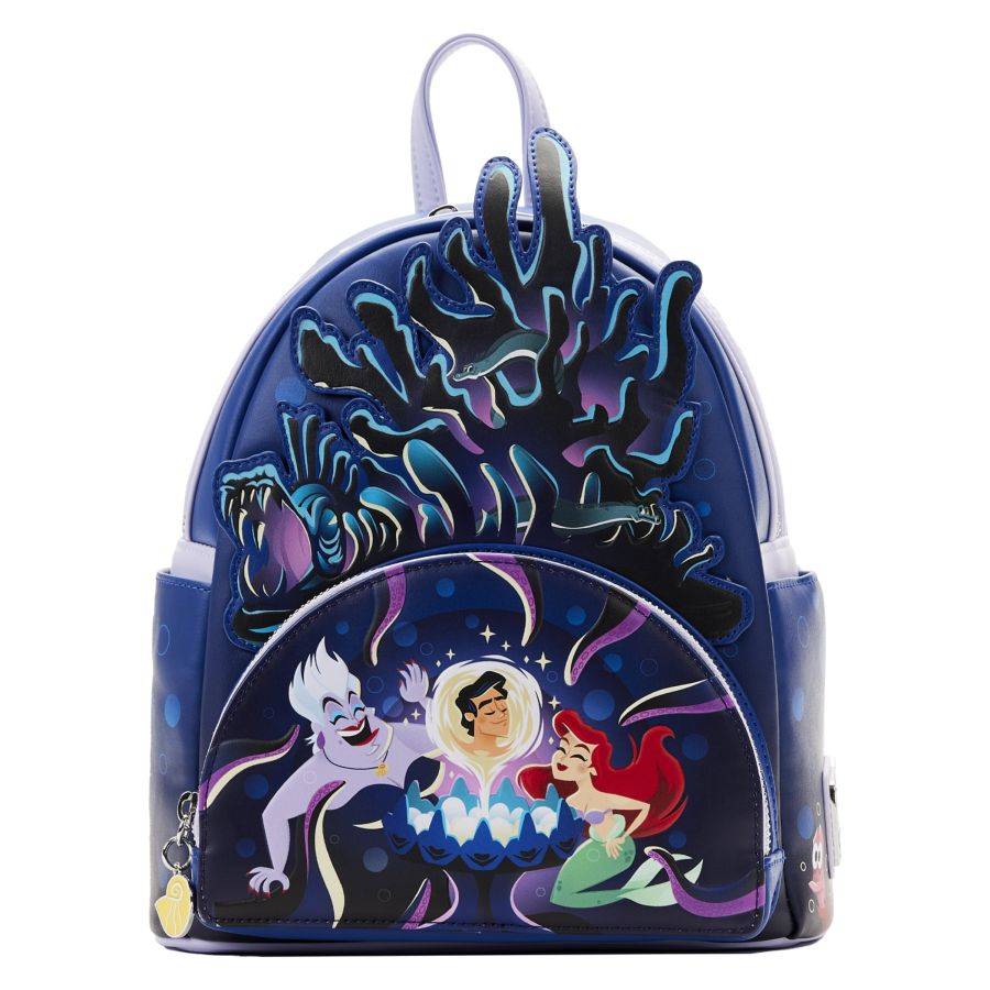 The Little Mermaid 1989 - Ursula Lair Glow Mini (Loungefly Backpack)