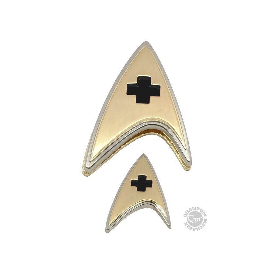 Star Trek: Discovery - Enterprise Medical Badge And Pin Set