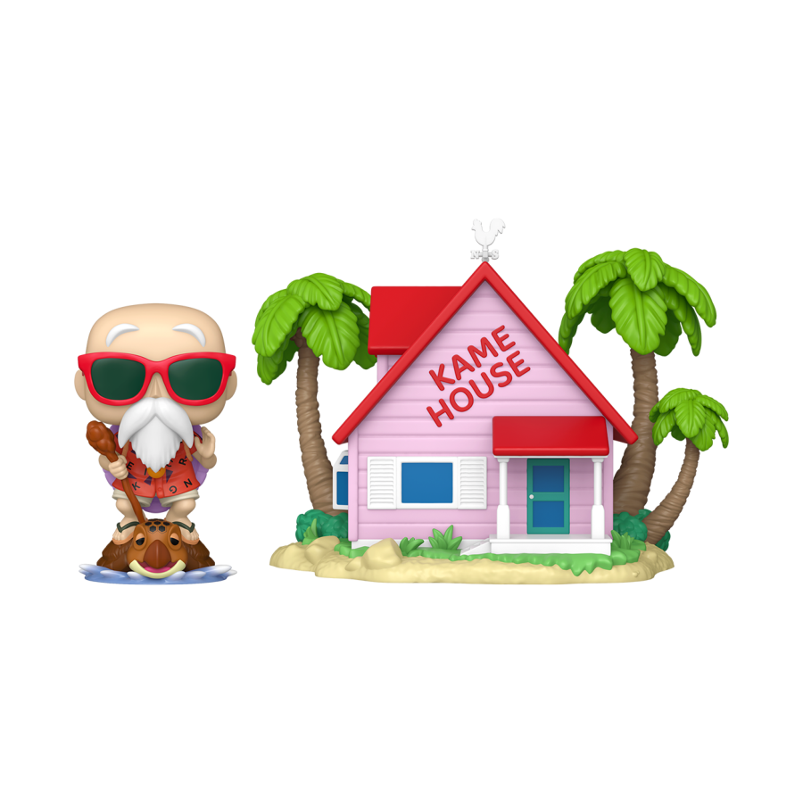 Dragon Ball - Master Roshi With Kame House Pop Town (Pop! Vinyl)