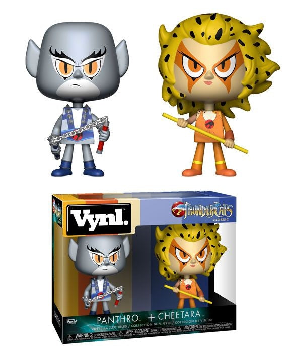 Thundercats - Panthro & Cheetara (Vinyl Figure)