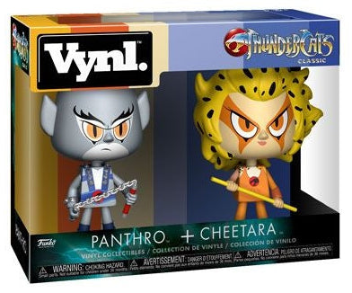 Thundercats - Panthro & Cheetara (Vinyl Figure)
